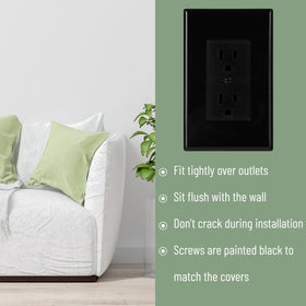 Easy installation with included hardware for residential use.