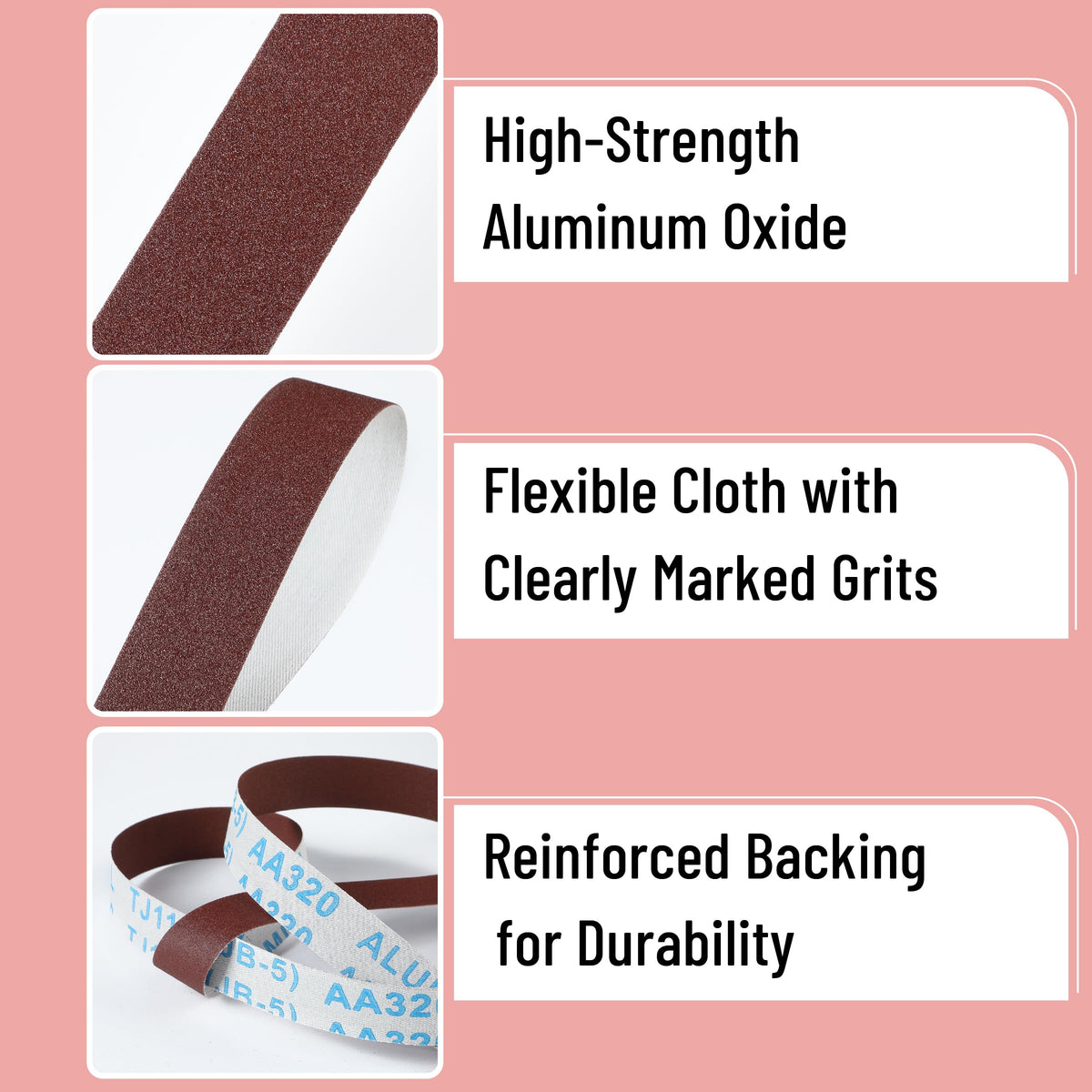 Bates Choice emery cloth roll 240-grit mid-range sanding and prep.