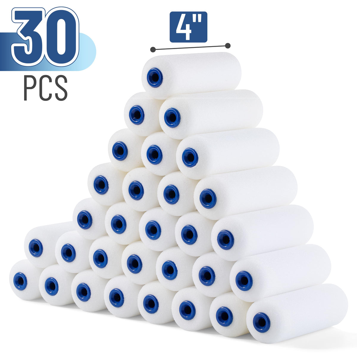 Bates Choice 4 inch foam roller pack 30 for large projects and quick coverage