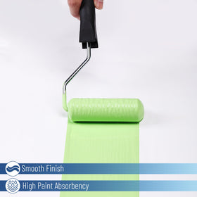 Bates Choice high-density foam roller 4 inch delivers minimal splatter and even coverage