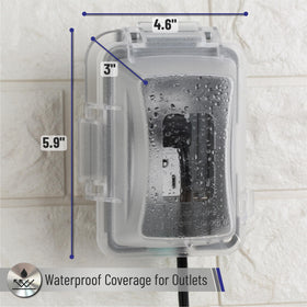Bates Choice interchangeable plates enable decorative or standard outlet compatibility