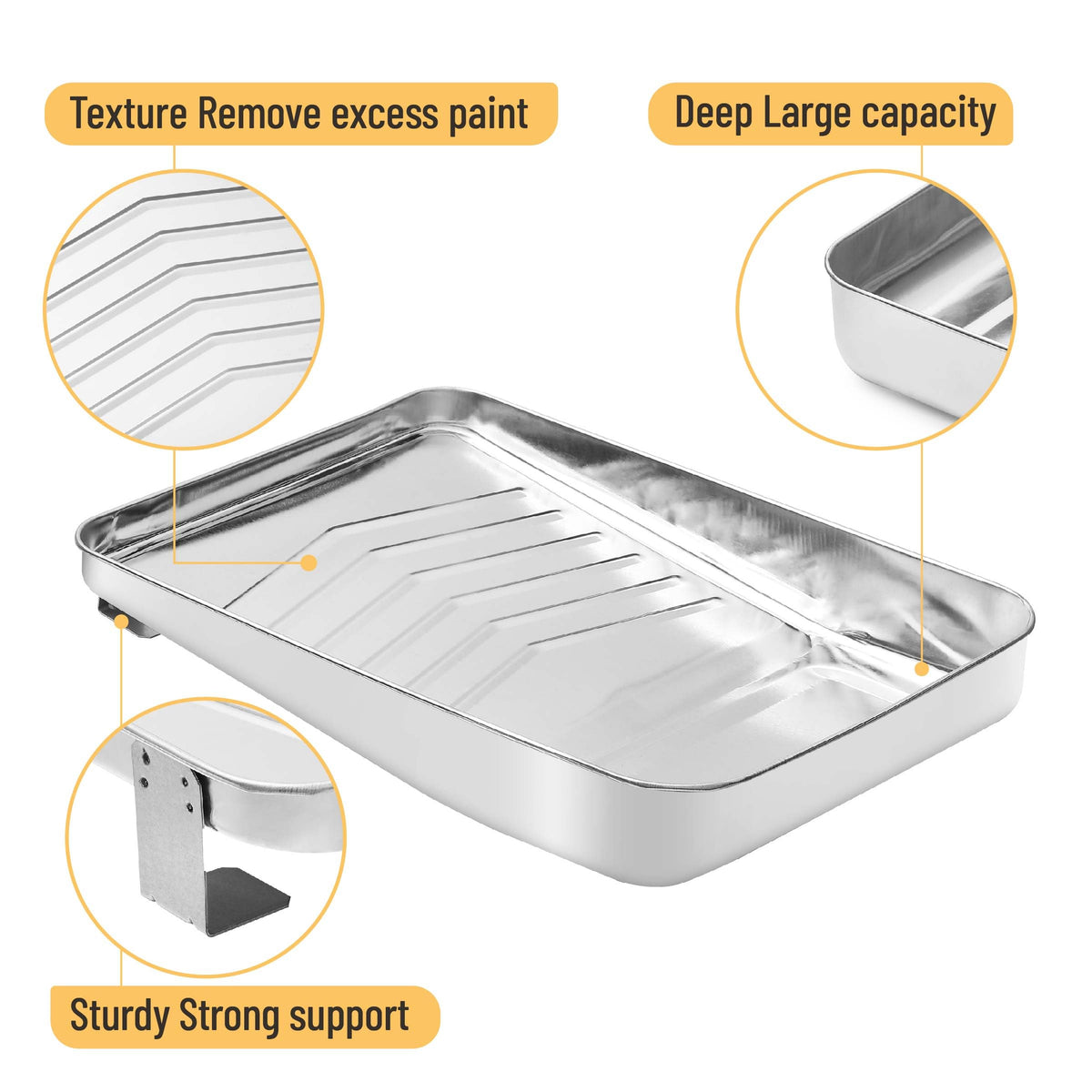 Bates Choice metal tray durability for long-lasting use