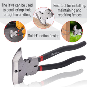 Bates Choice cutting jaws close-up showing 7/32 inch capacity.