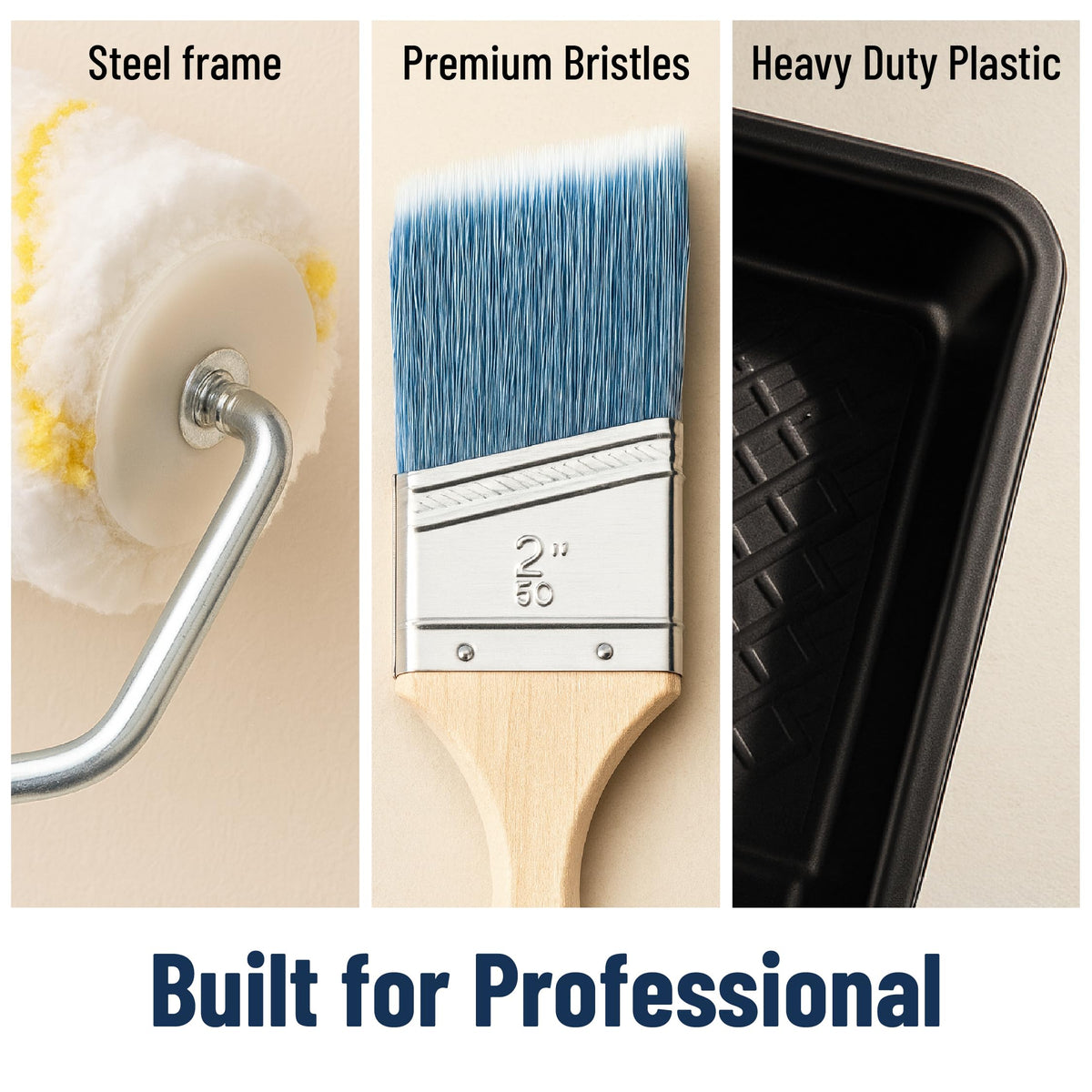 Bates Choice plastic paint tray for controlled application