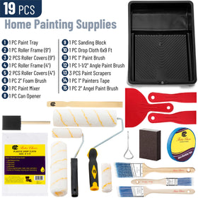 Bates Choice microfiber roller sleeve delivers even paint distribution
