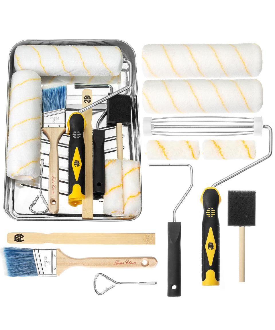 Bates Choice paint tray set with metal tray for clean, professional painting results.