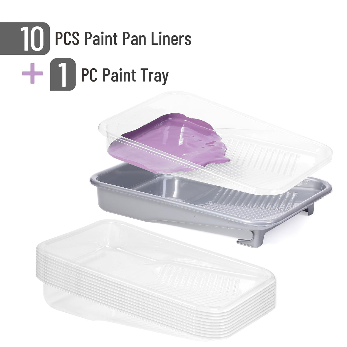 Bates Choice roller frame provides secure grip for precise painting control.