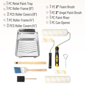 Bates Choice 9-inch roller covers deliver quick, uniform paint distribution.