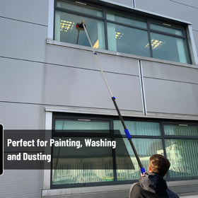 Bates Choice lightweight pole reduces fatigue on long jobs.