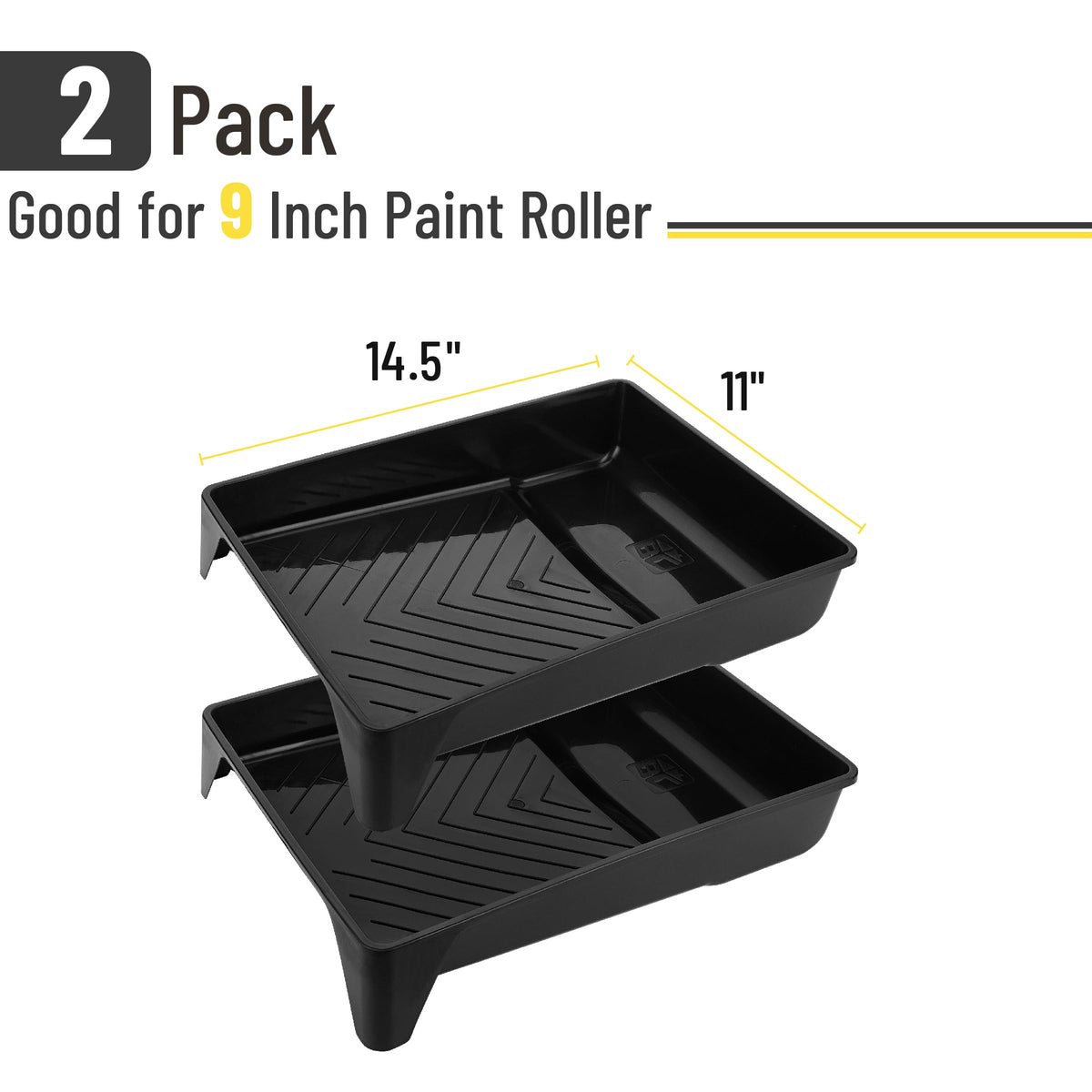 Bates Choice textured grid helps smooth, even rolling.