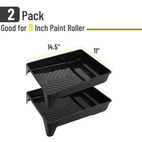 Bates Choice textured grid helps smooth, even rolling.