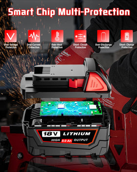 BatFance BMS safeguards against overheating during use.