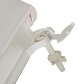 Bath Bliss Deluxe Round Seat fits standard round bowls for universal compatibility.