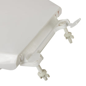 Bath Bliss Deluxe Round Seat includes hardware for easy, complete installation.