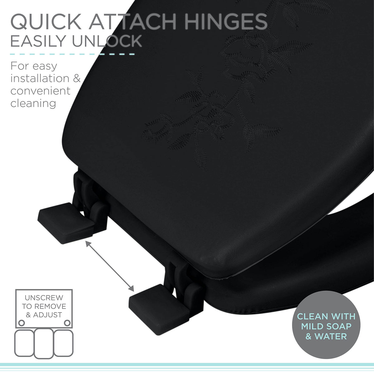 Bath Bliss soft cushion adds comfort to daily toilet routines