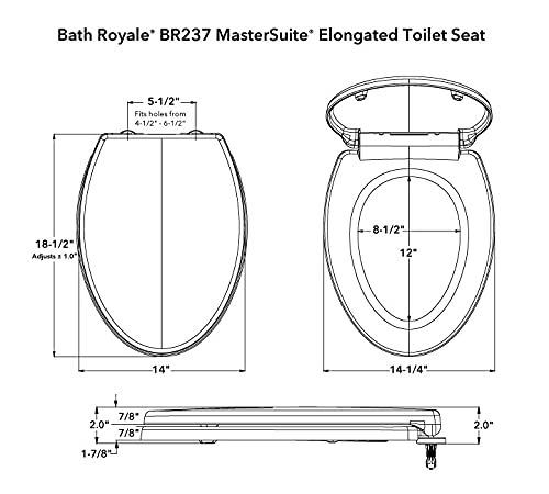 Bath Royale BR237-00 easy install with universal connections