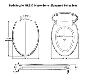 Bath Royale BR237-00 easy install with universal connections