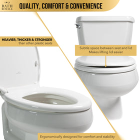 Bath Royale BR501-02 seat durability tested up to 400 pounds