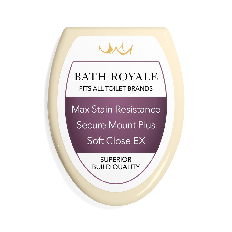 Bath Royale BR501-02 soft-close seat for quiet daily use