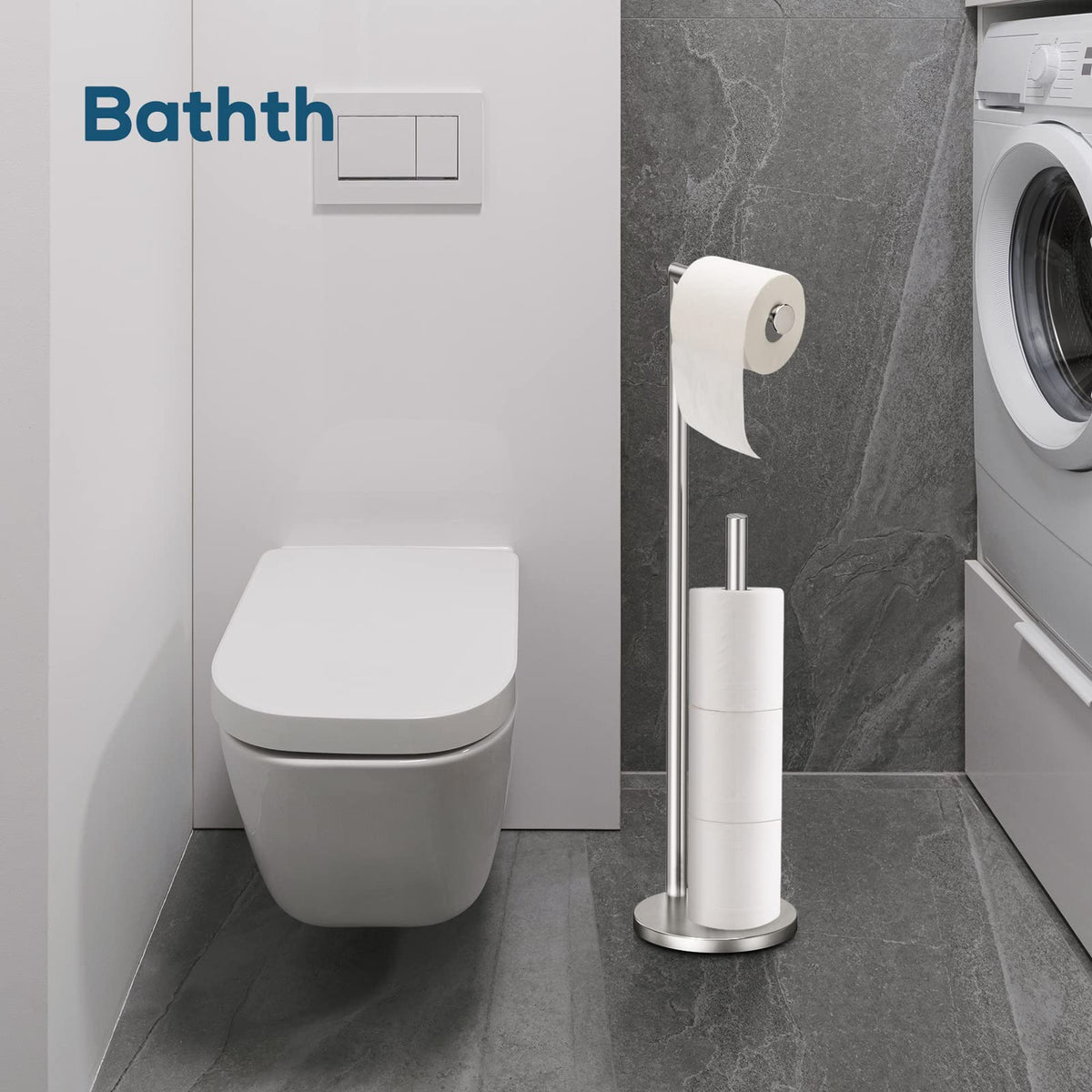 Bathth easy-install stand screws securely in minutes for quick setup.
