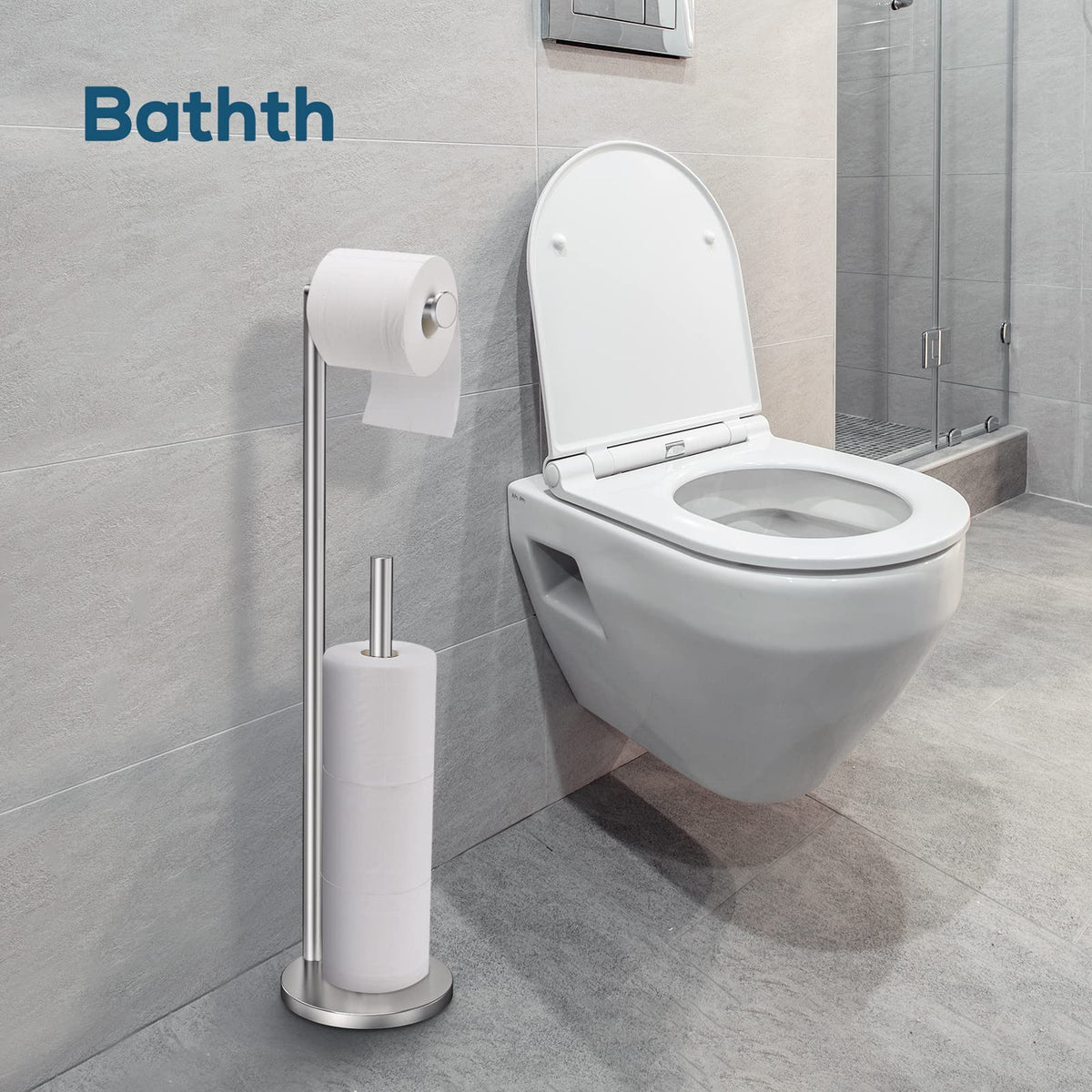 Bathth space-saving design keeps dispensing simple and reduces clutter.