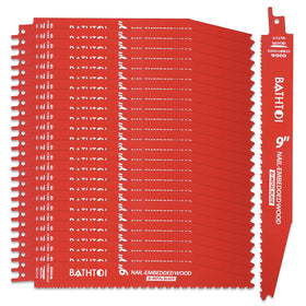 BATHTOI 25-pack blades pack for durable, versatile wood cutting