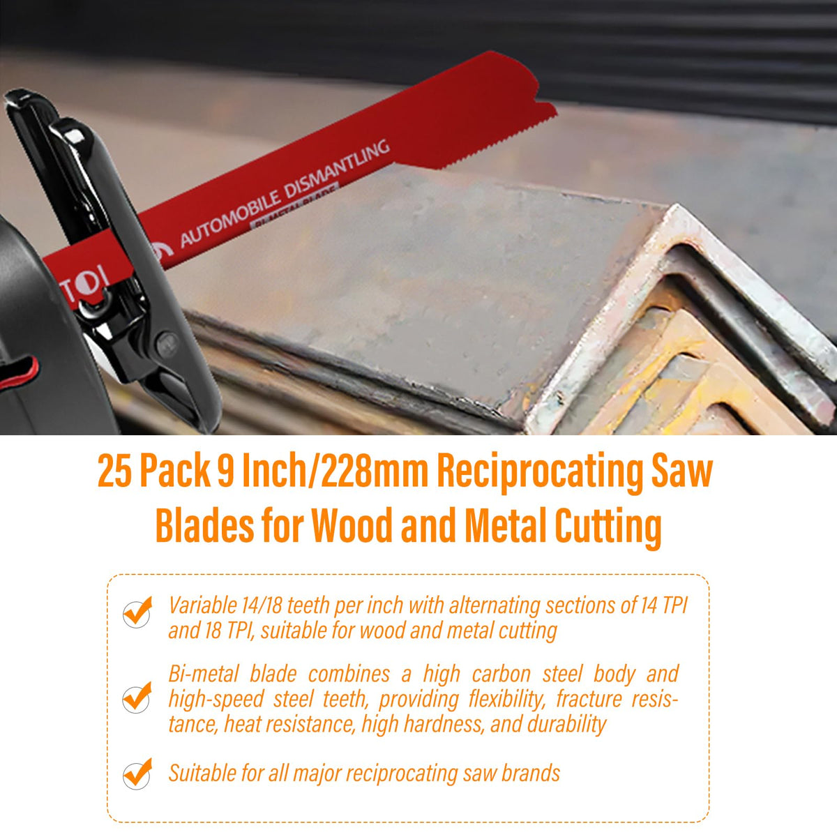 BATHTOI 25-piece pack ready for quick blade changes