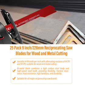 BATHTOI 25-piece pack ready for quick blade changes
