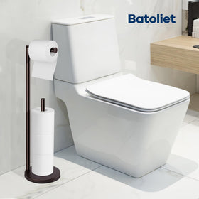 Batoliet bronze stand features rust-proof construction for durable use.