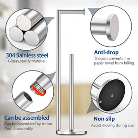 Batoliet brushed nickel finish offers a modern, moisture-resistant look.