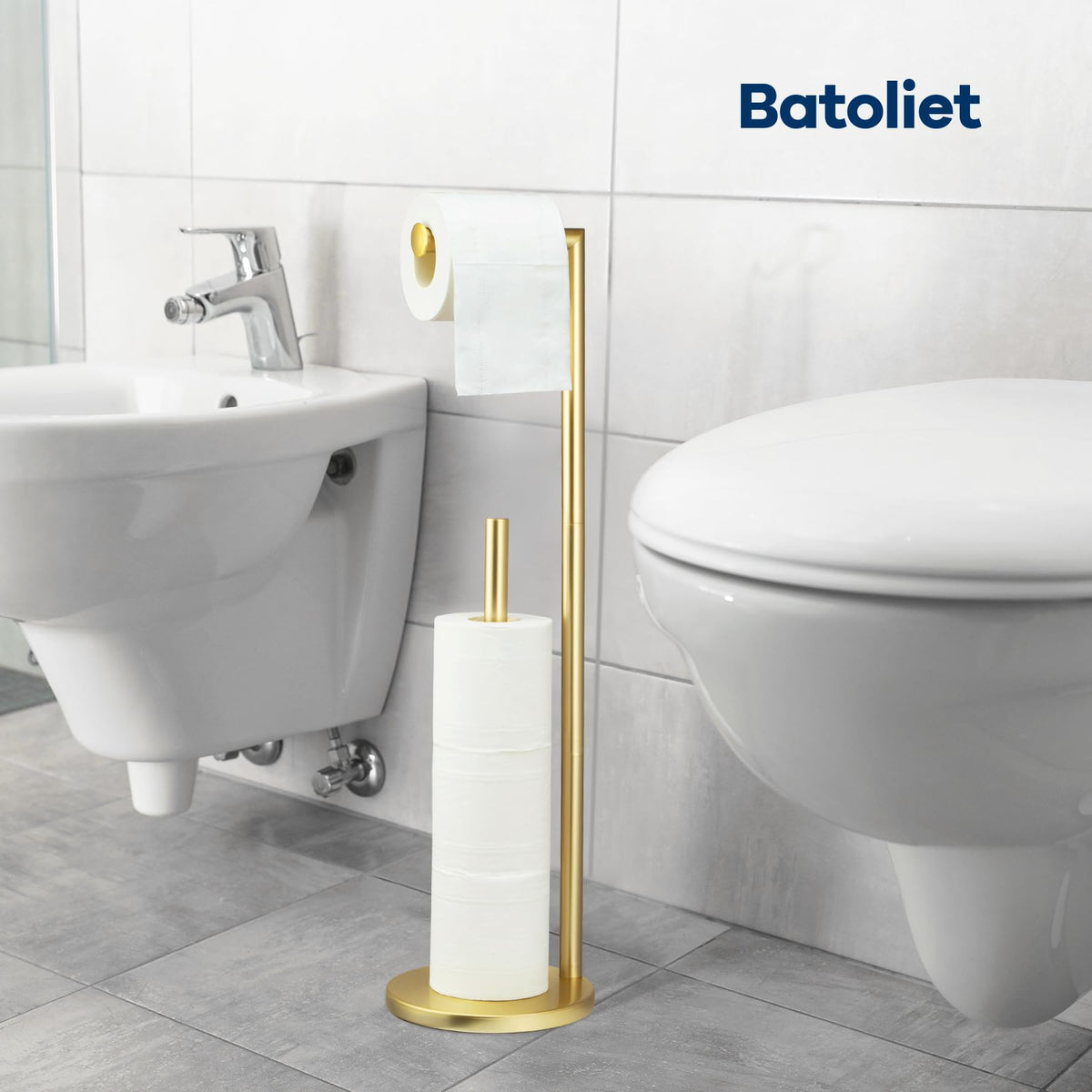 Batoliet rust-proof material resists moisture for long-lasting use.