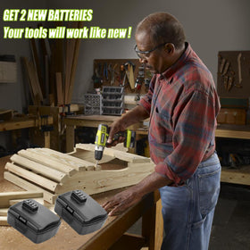 Batryuic battery charging with original Ryobi charger.