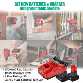 Batryuic ready to use after full charge for immediate operation
