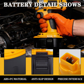 BATWAYPRO 18V 5.0Ah two pack display demonstrates cost effective extended runtime