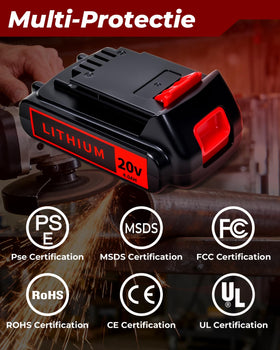 BATWAYPRO 2-pack battery display highlights value for multi-tool setups.