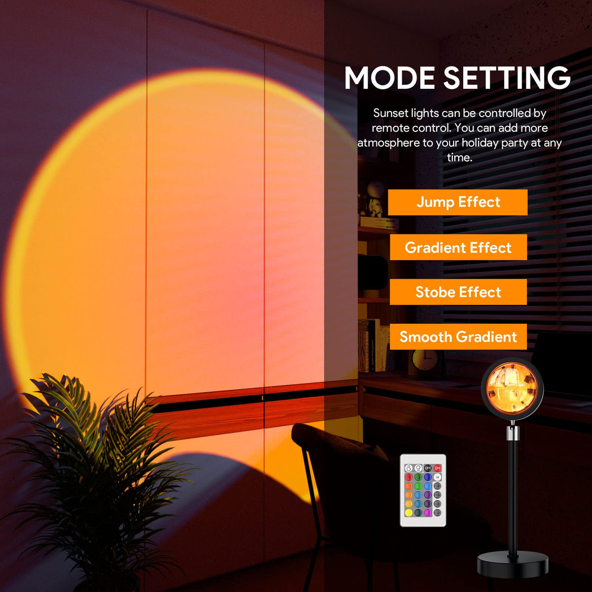 Bavcieu Sunset Lamp perfect night light for cozy evenings