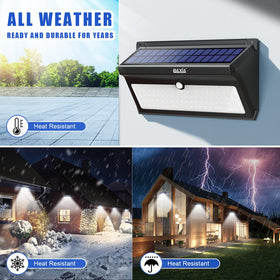 BAXIA Technology solar light stairs pathway ensures safe steps at night.