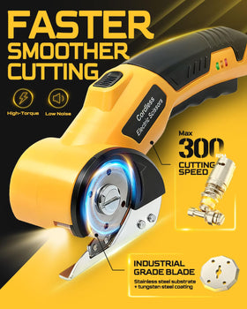 BaycoreX safety guard on cordless scissors for user protection