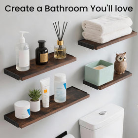 BAYKA wall mounted shelf in kitchen ideal for spices and decor