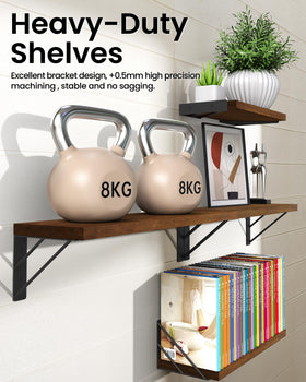 BAYKA display shelf in living room for books and keepsakes