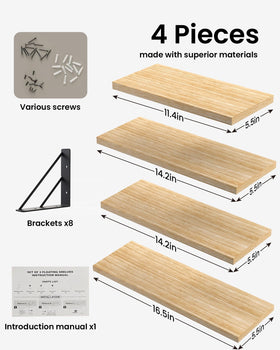 BAYKA wall shelf bedroom storage maximizes bedside organization and essentials