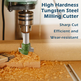 BAYTORY router bits diameters 1/2 widen keyhole and track options.