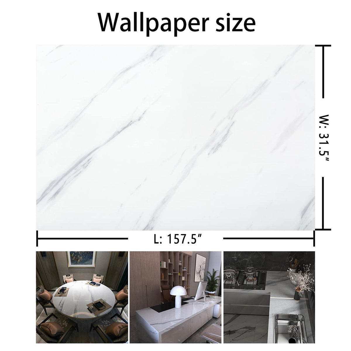 BAYYA easy-clean wallpaper wipes clean with a damp cloth.