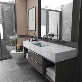 BAYYA self-adhesive marble wallpaper is removable without residue.