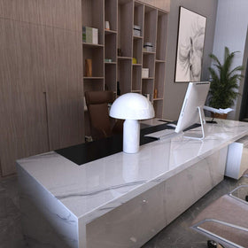 BAYYA marble wallpaper backsplash adds style to kitchens and baths.