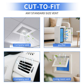 BBJARESKY MERV 8 triple-filtration captures fine particles for cleaner air.