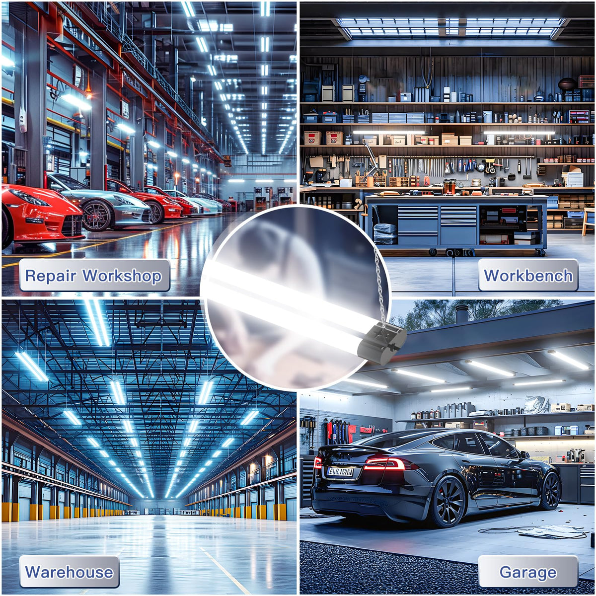 BBOUNDER shop light ideal for garages and basements