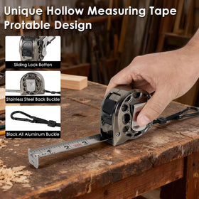BBYIYOOT self-locking feature for easy, hands-free measuring.