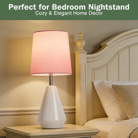 Bdayanx bedside lamp in 2700K warm mode ideal for cozy evenings.