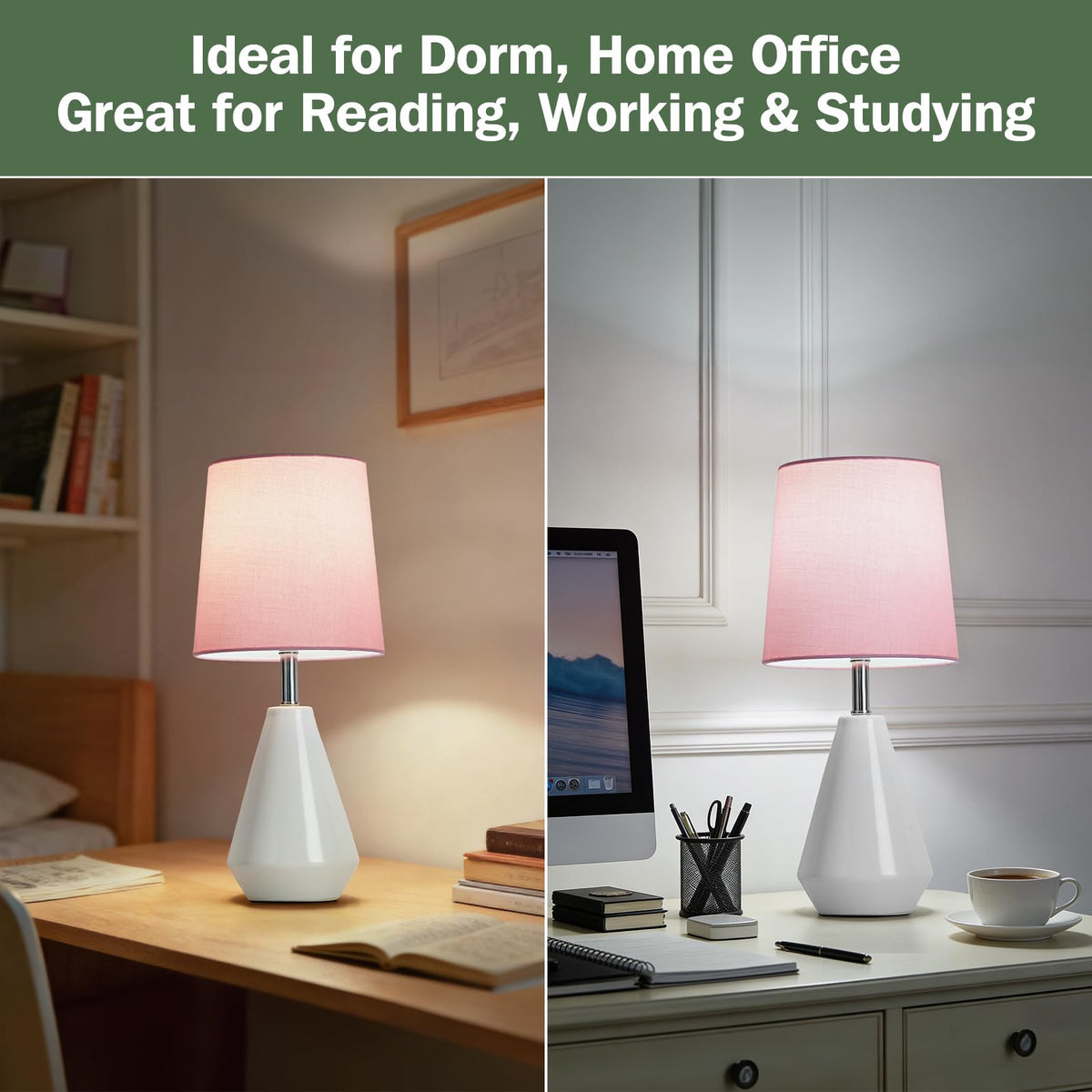Bdayanx bedside lamp in 4000K natural mode perfect for daily tasks.